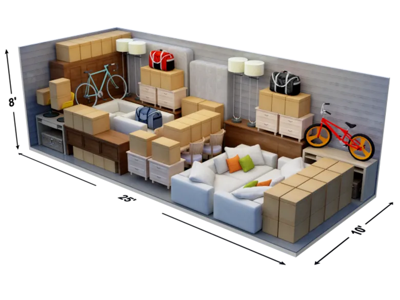 10x25 Storage Unit