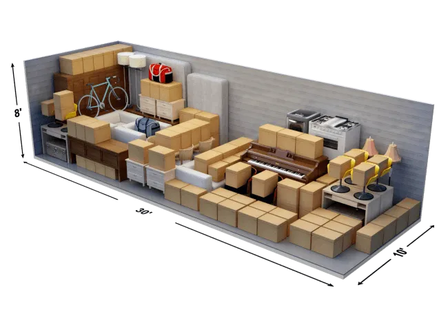10x30 Storage Unit